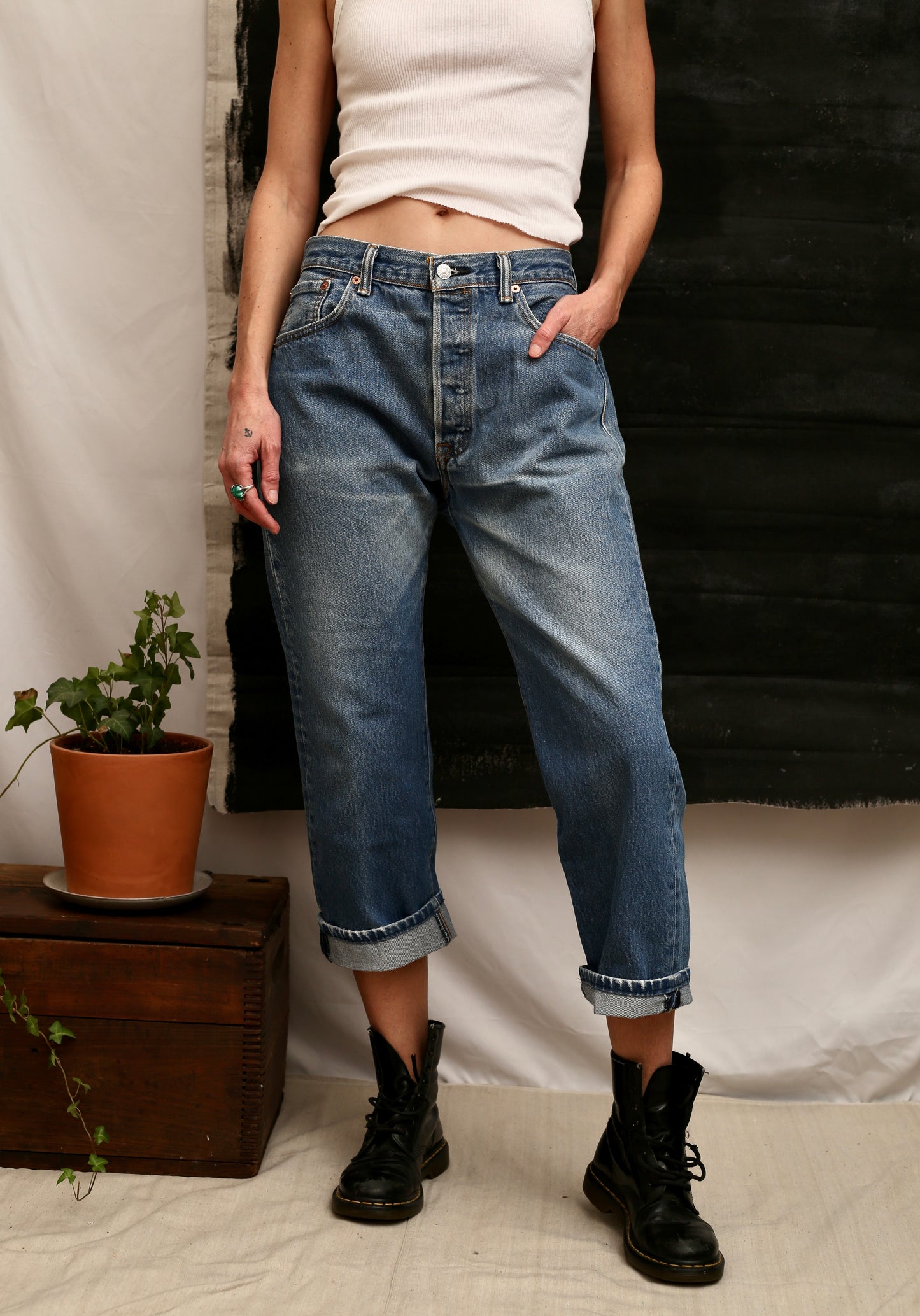 1980’s Levi’s 501 Denim Jeans Made In USA