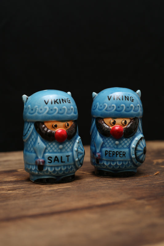 Viking Salt And Pepper Shakers