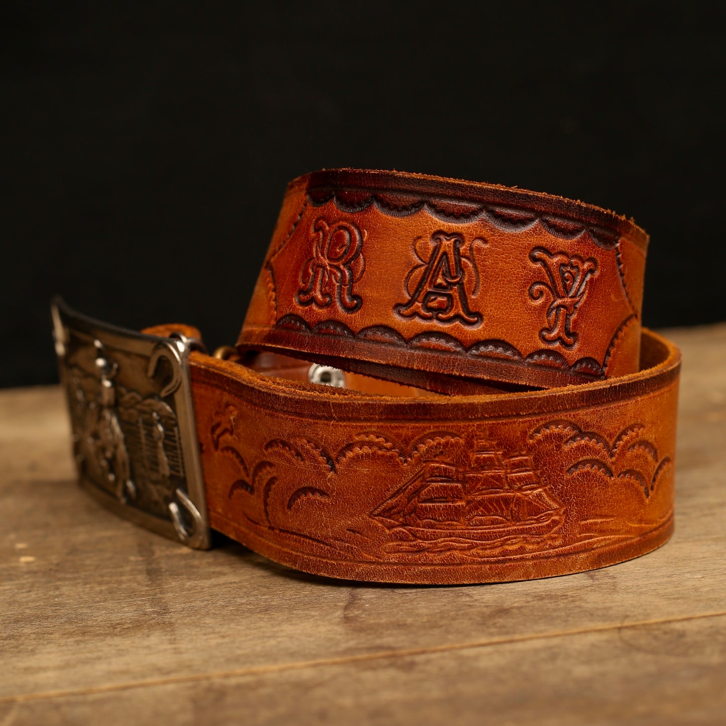 Ray’s Leather Rodeo Belt