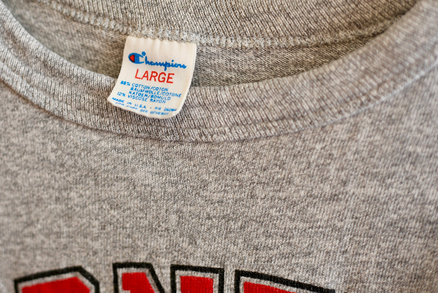 1986 Cornell Hockey Champion T-Shirt