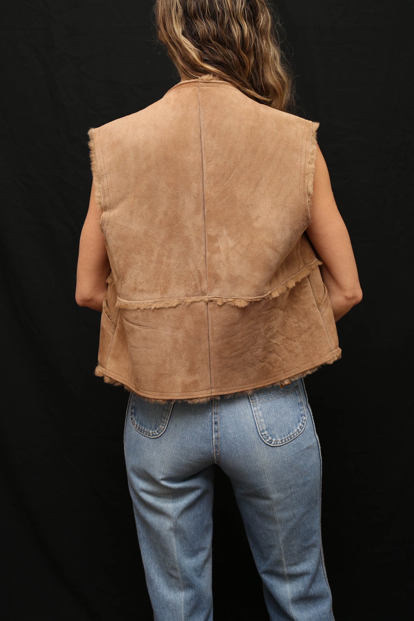 1960's Sheepskin Vest