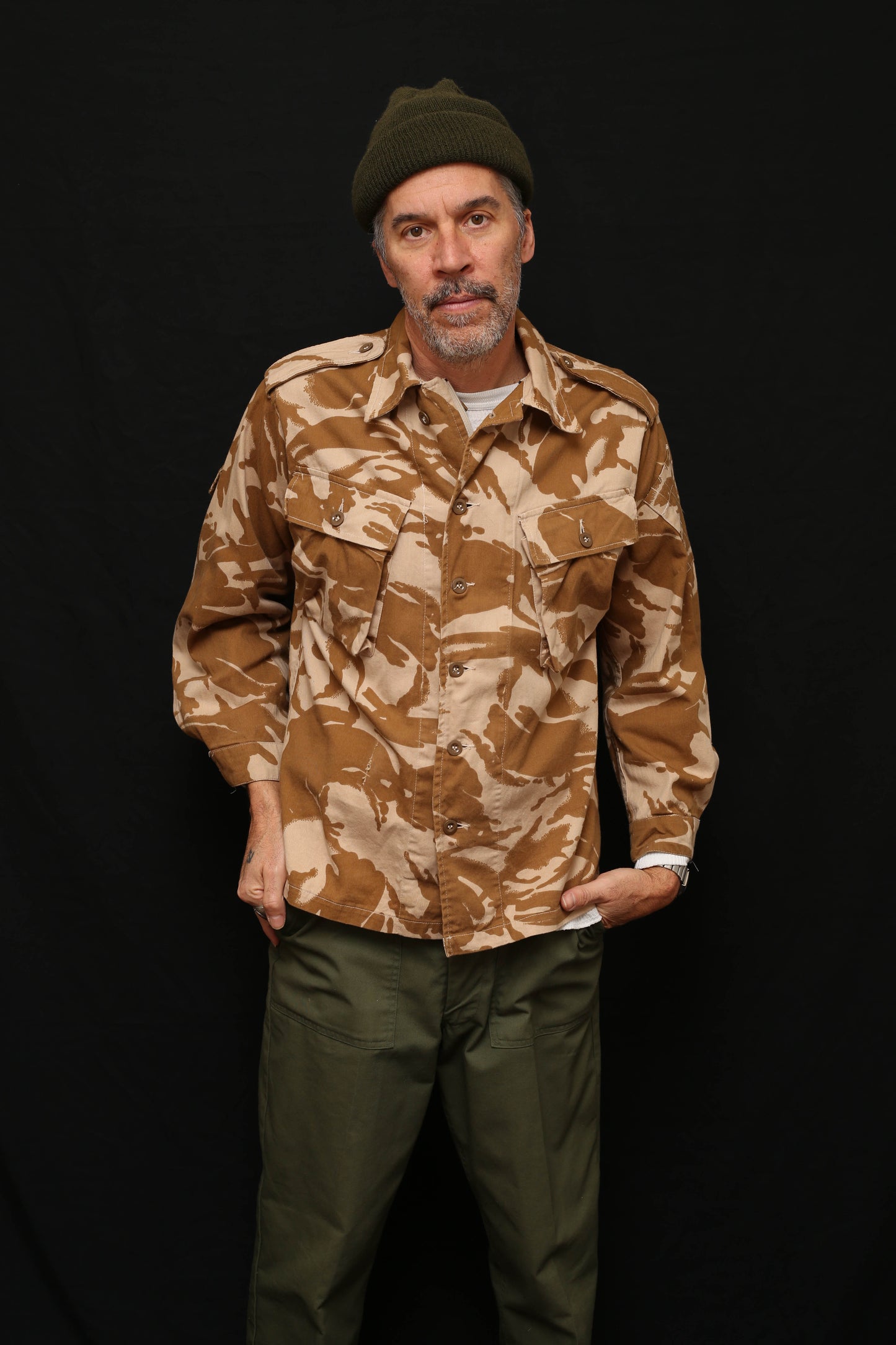 Desert Camo Lightweight Combat Jacket