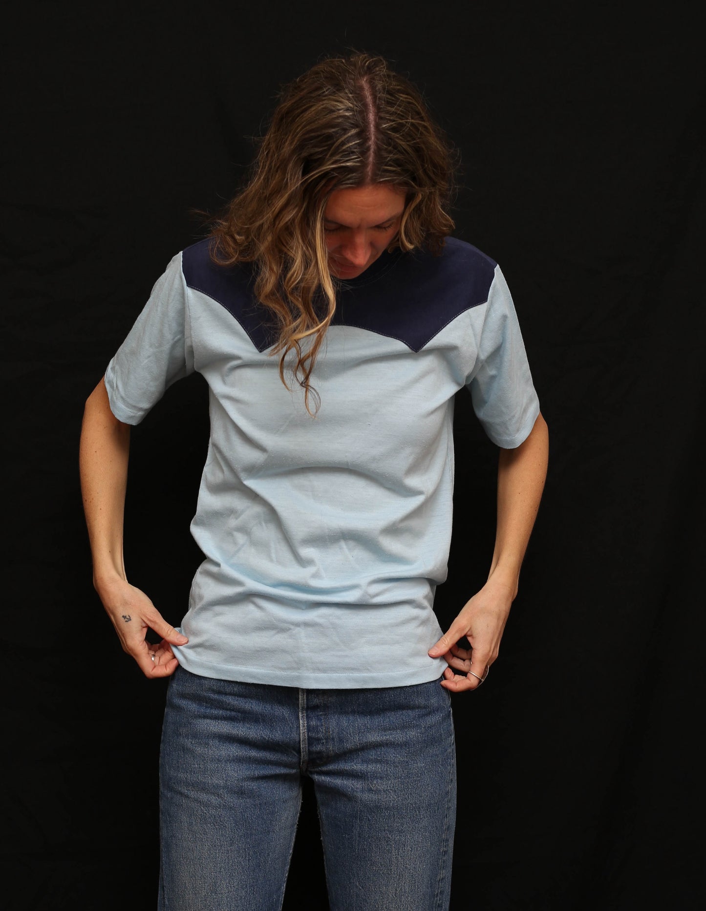 Western Patchwork T-Shirt