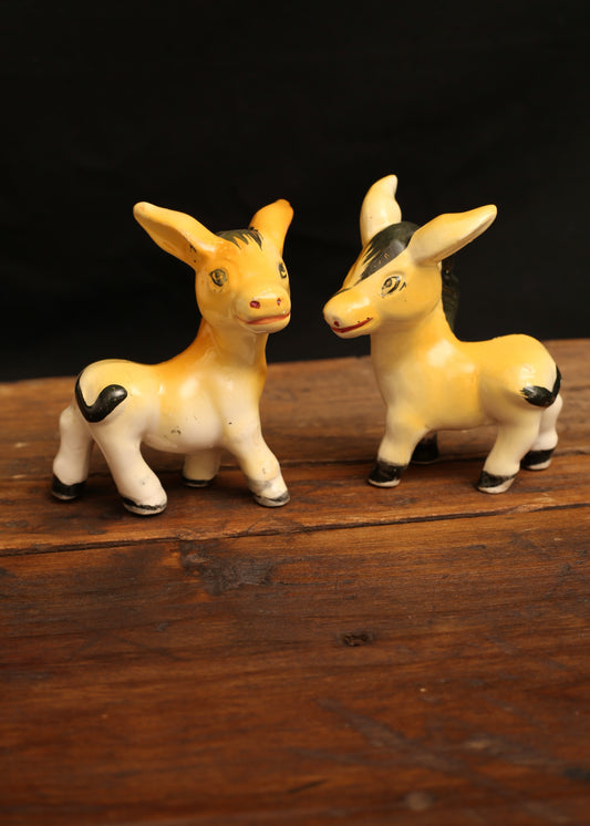 Ceramic Donkey Figurines