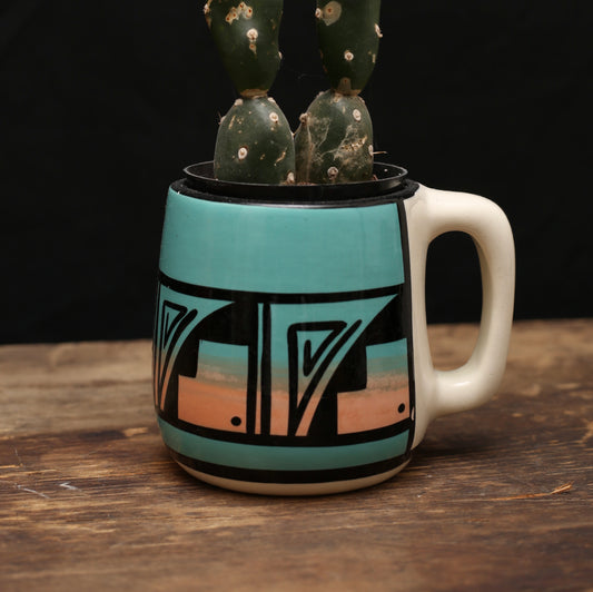 Ute Mountain Hand Painted Cup