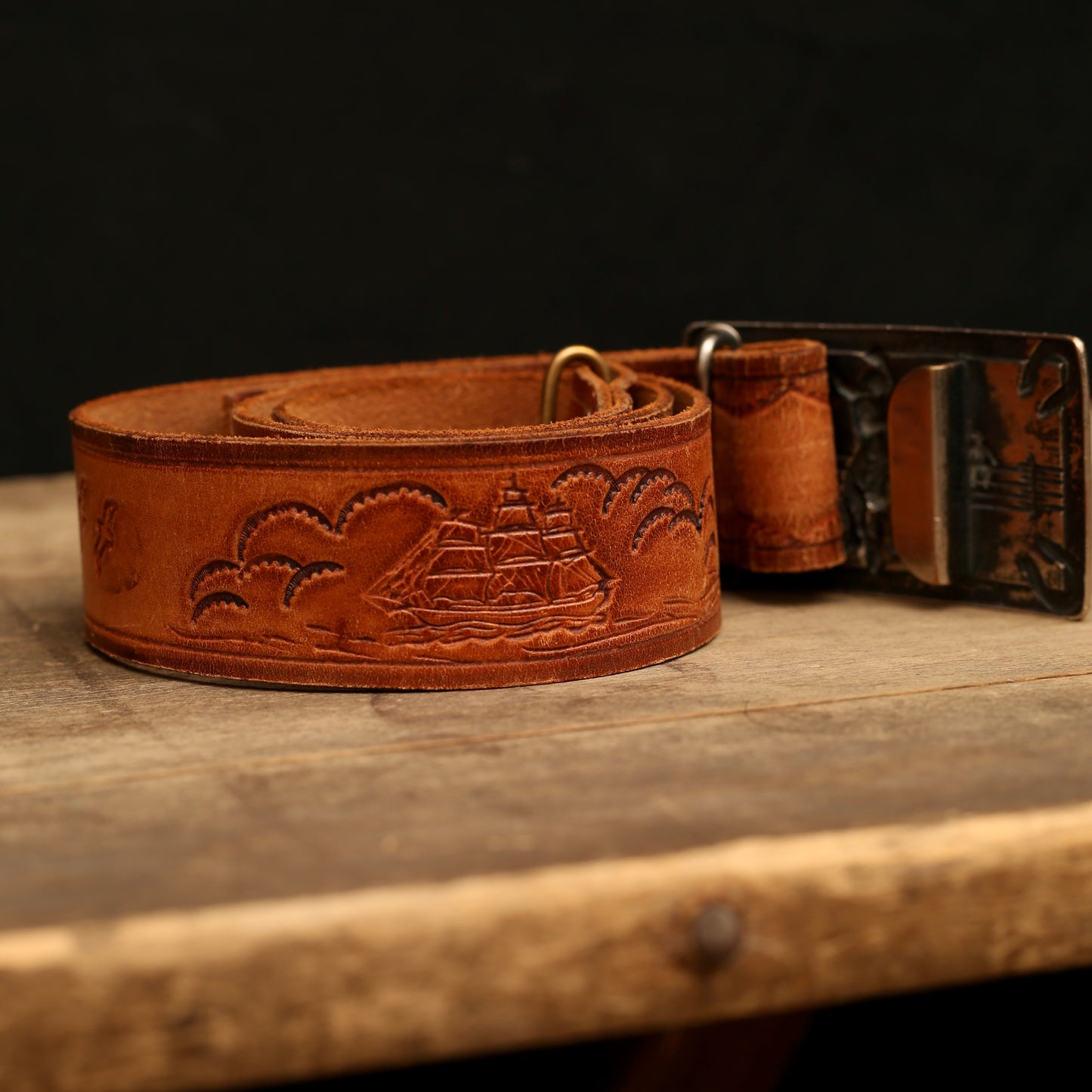 Ray’s Leather Rodeo Belt