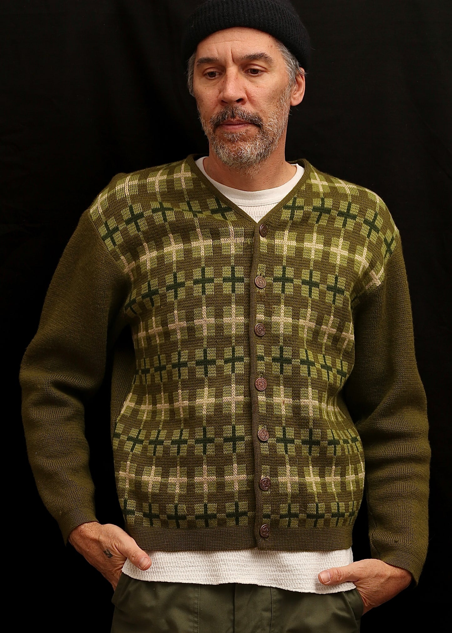 1970’s Kaso Knit Wool Cardigan