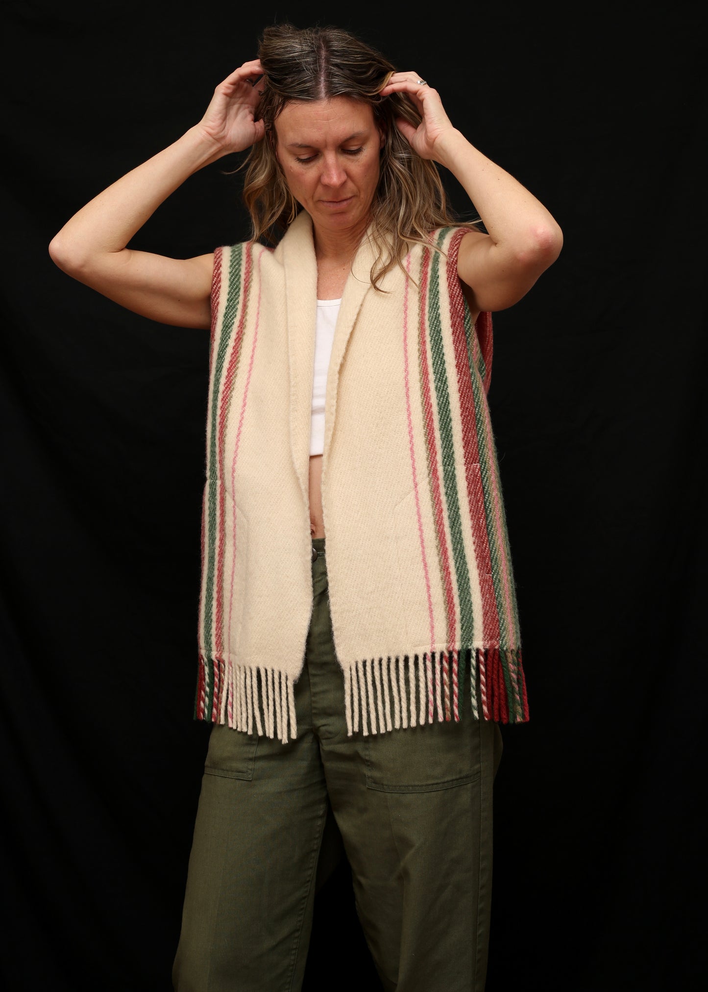 Wool Blanket Vest