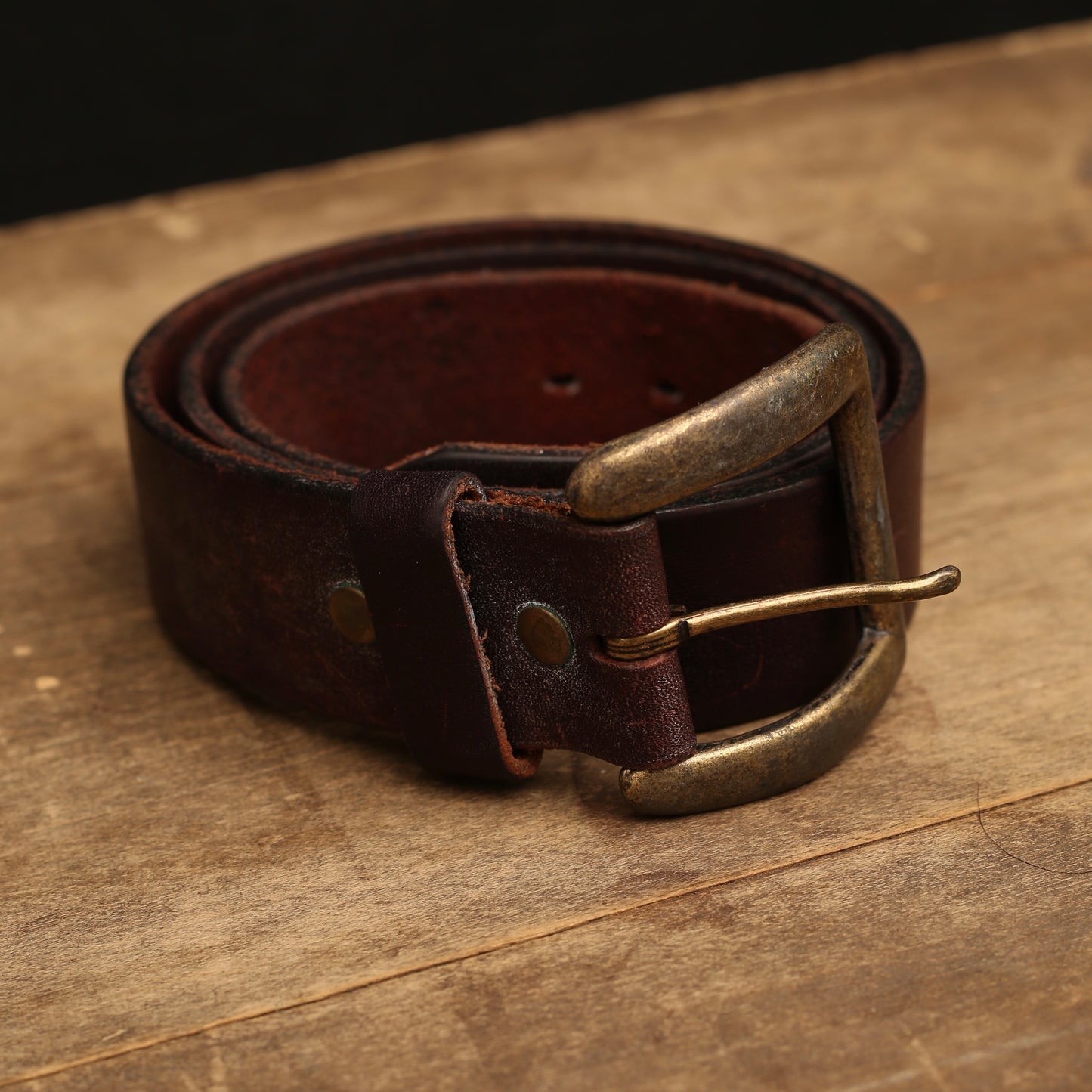 Fife & Drum By Paris Leather Belt