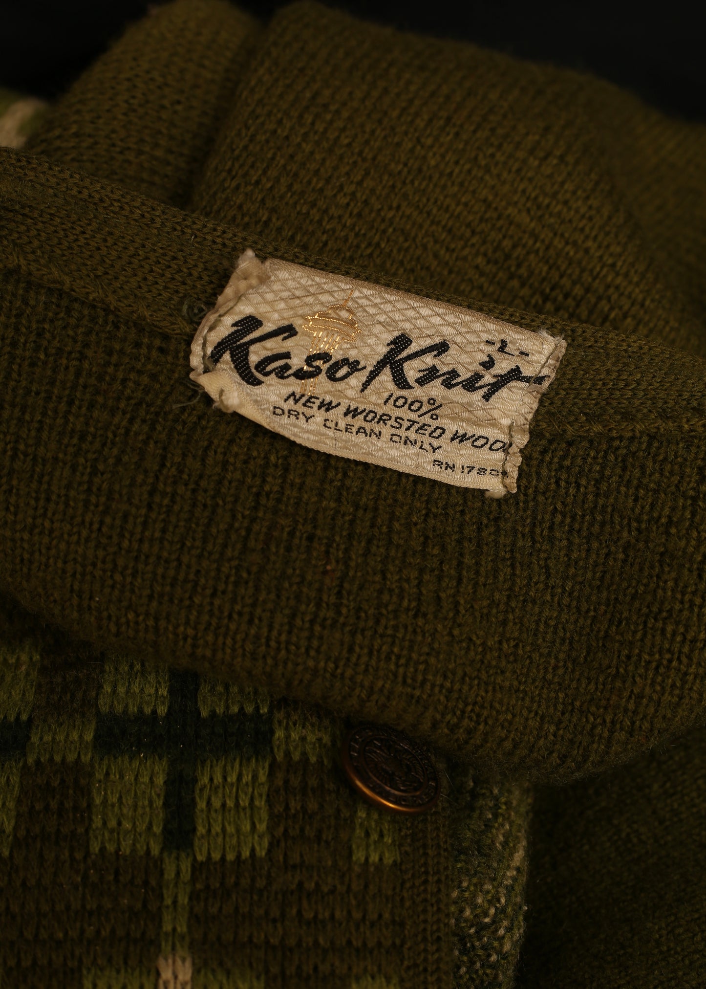 1970’s Kaso Knit Wool Cardigan