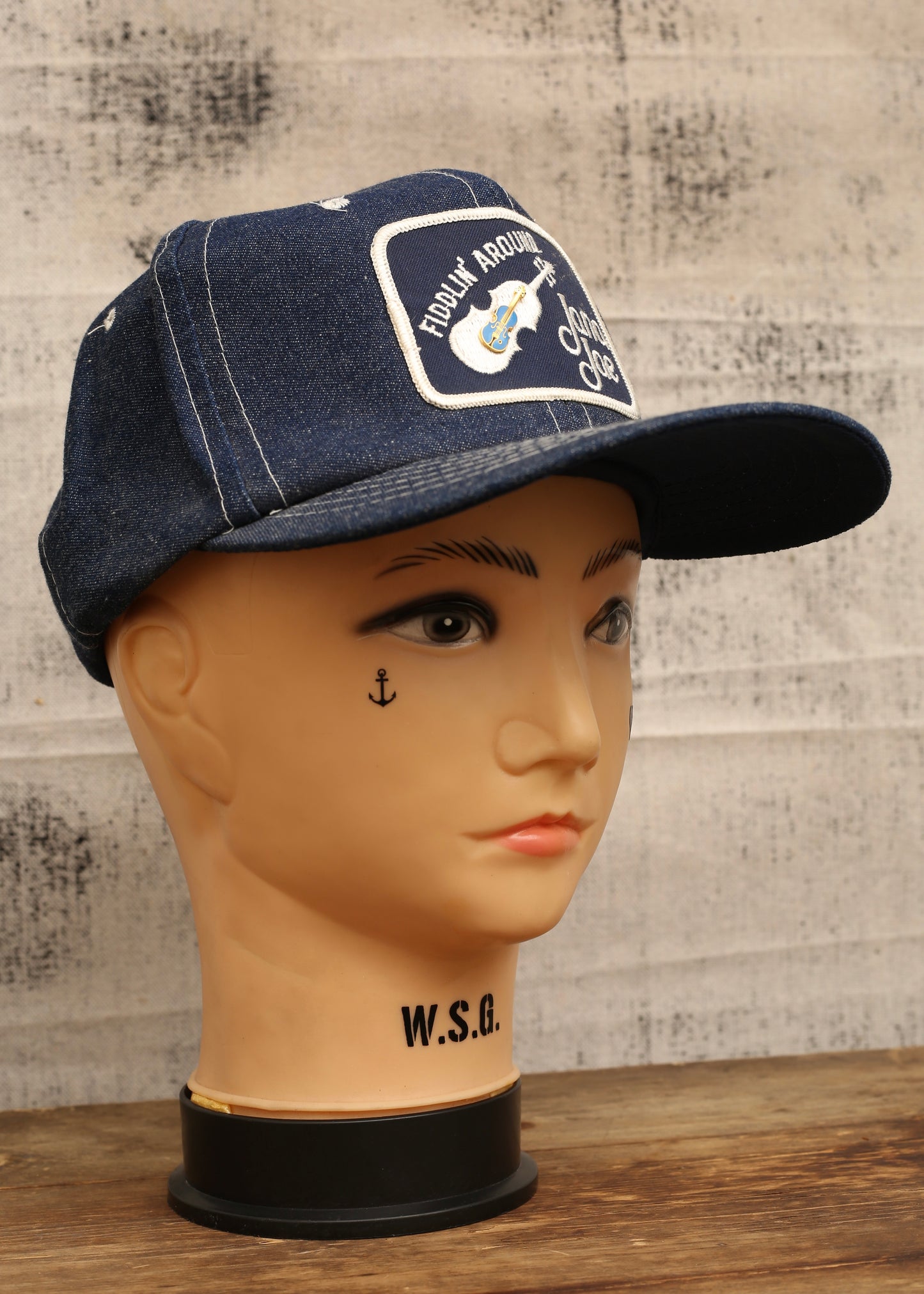 Jana Jae Autographed Denim Trucker Hat