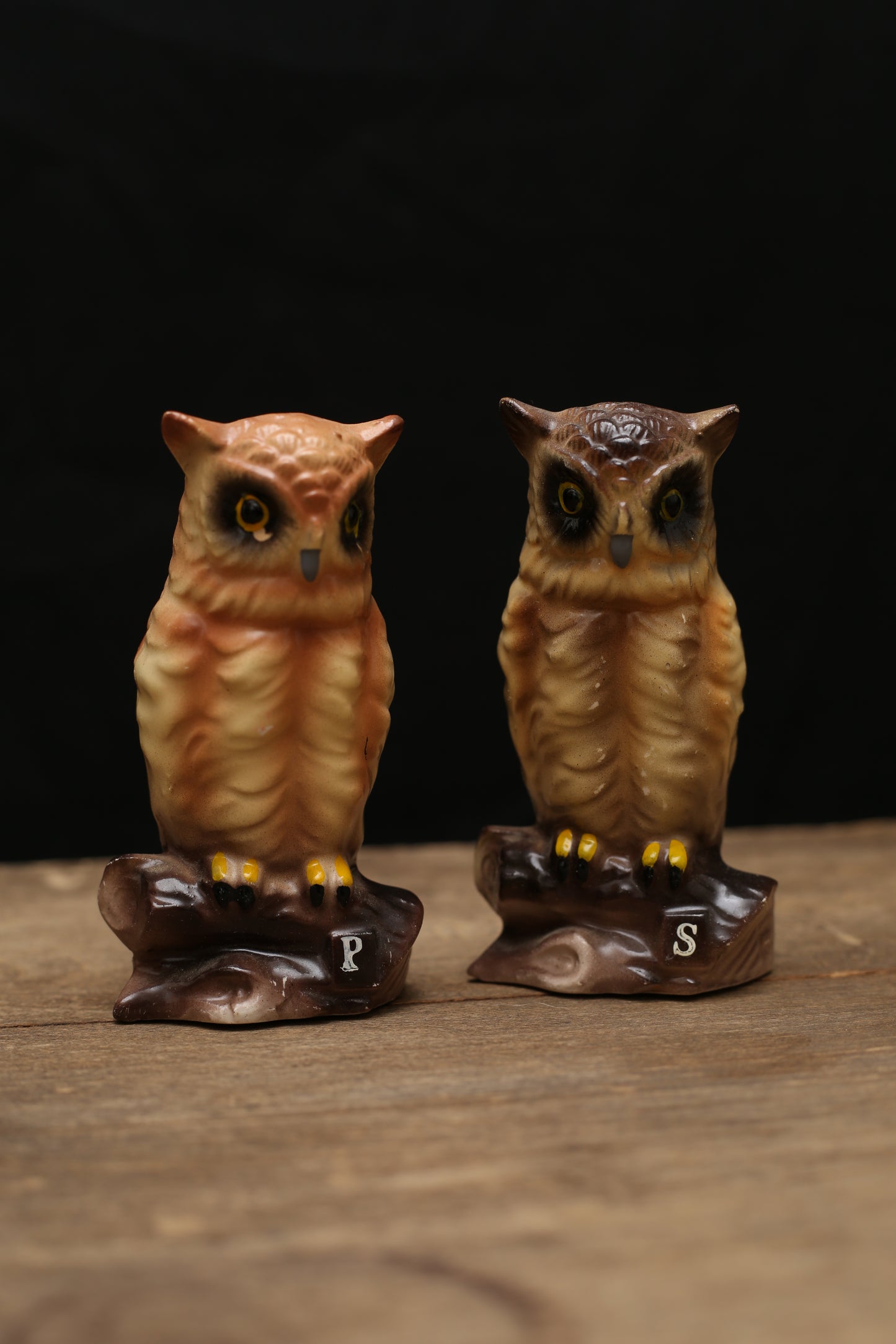 Owl Salt And Pepper Shakers