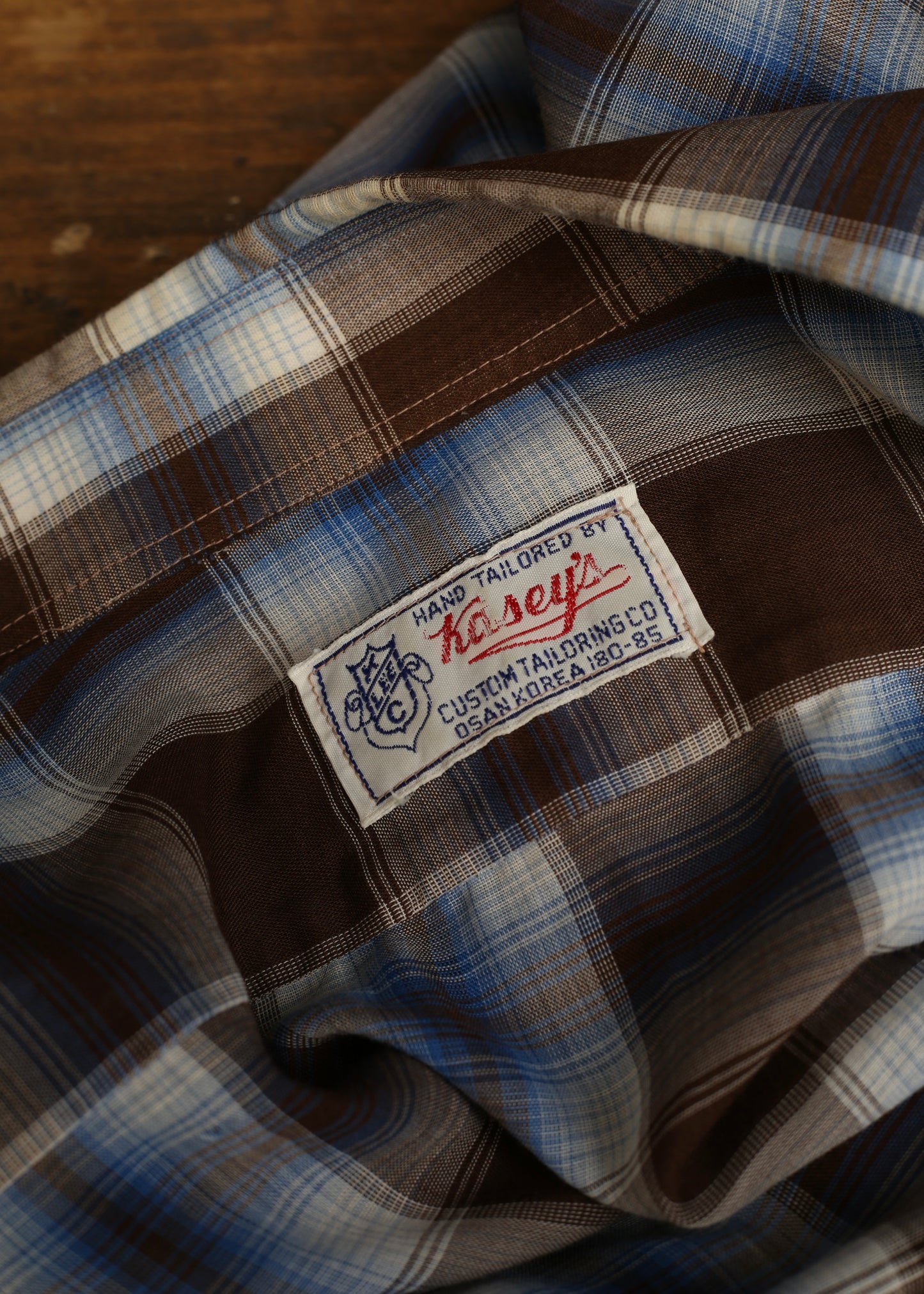 1970’s Kasey’s Plaid Button Up