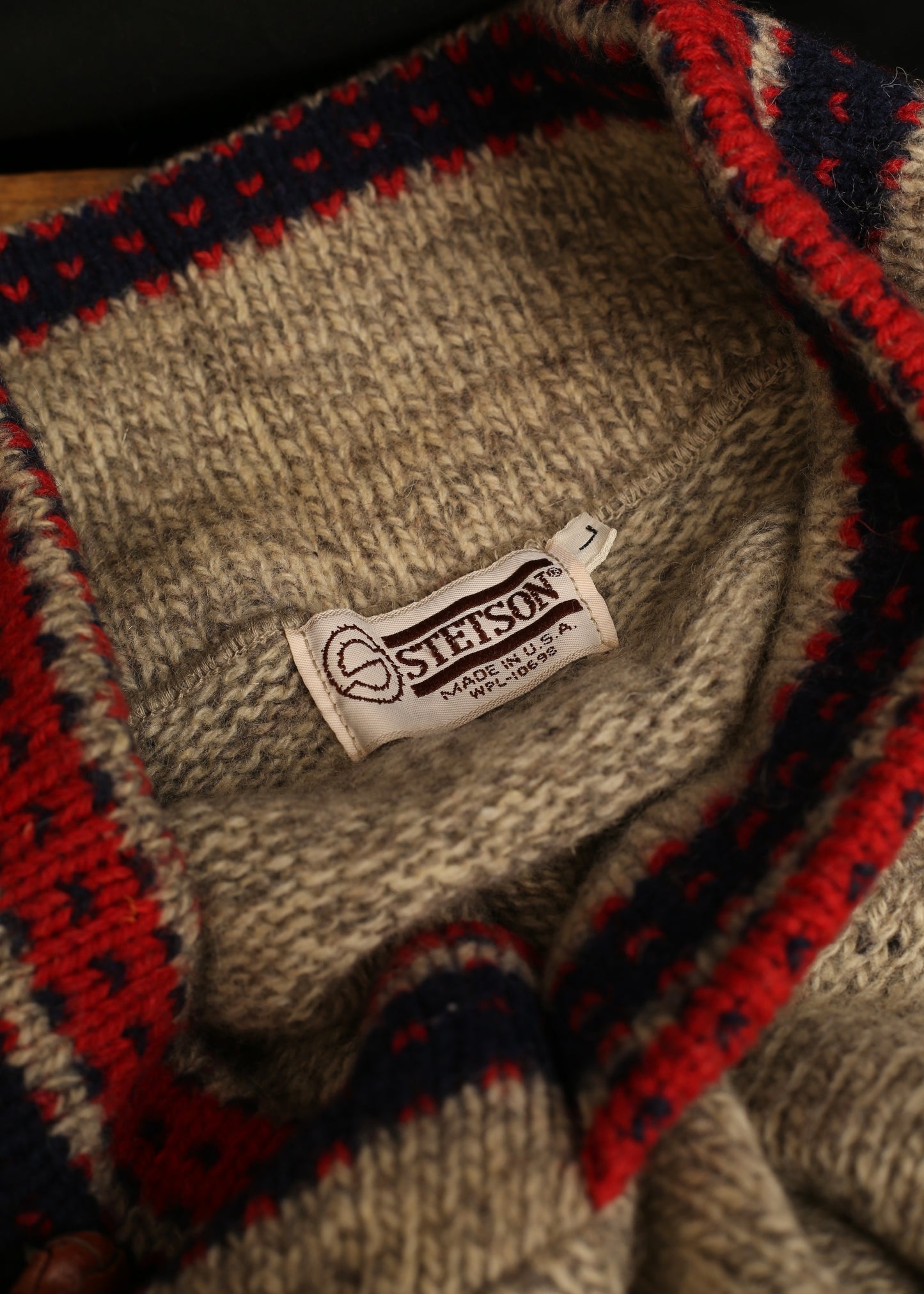 Stetson Oatmeal Wool Sweater