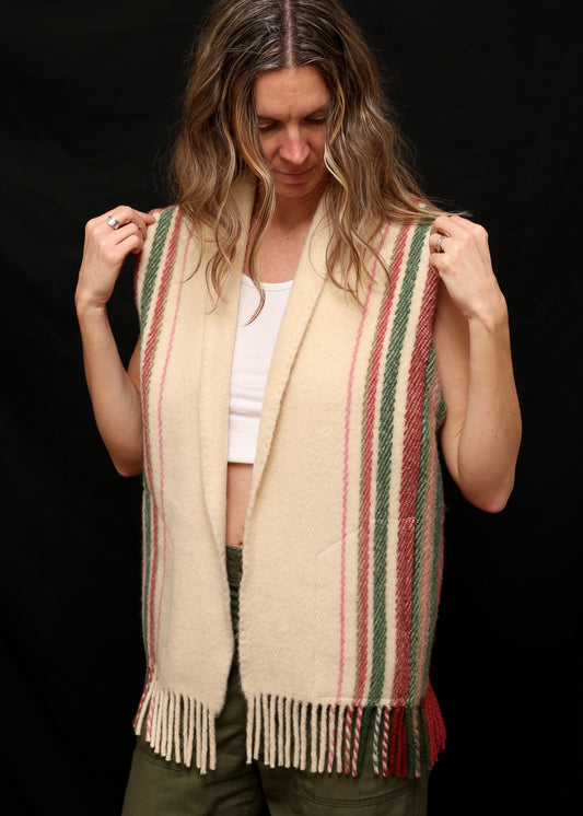 Wool Blanket Vest