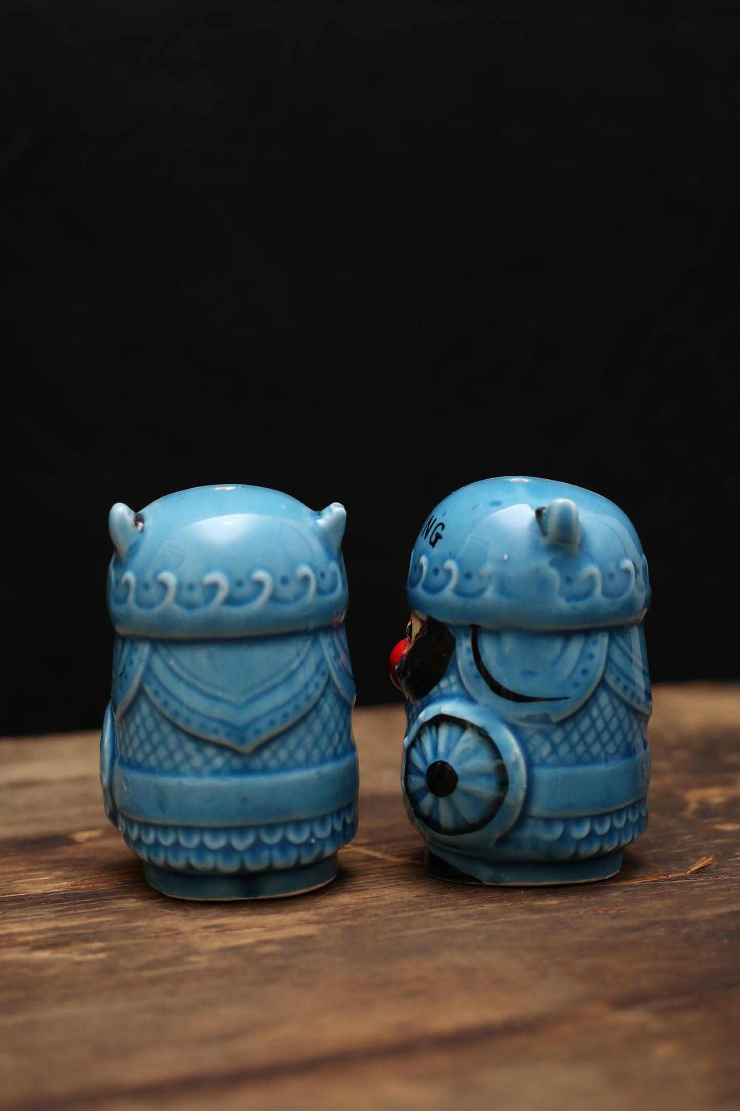 Viking Salt And Pepper Shakers